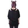 Tops Femme BIRDIE HEART Noir / Blanc