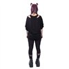 Tops Femme BIRDIE HEART Noir / Blanc