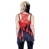 Vestes Femme BLOOD FLAME Noir / Rouge