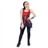Vestes Femme BLOOD FLAME Noir / Rouge