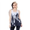 Vestes Femme BLOOD FLAME Noir / Blanc