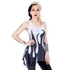 Vestes Femme BLOOD FLAME Noir / Blanc