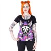 Tee Shirts Femme BAT DOLL T Noir