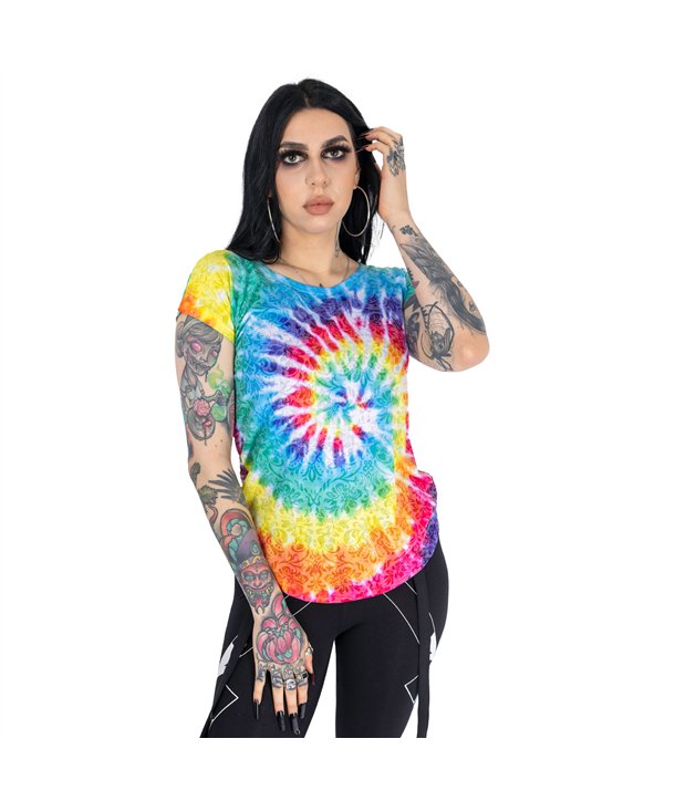 Tops Femme BURNOUT PSYCHEDELIC 