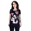 Tee Shirts Femme CAT REAPER T Noir