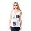 Vestes Femme CUTE CAT Blanc