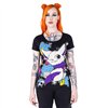 Tee Shirts Femme CUPCAKE BAT T Noir