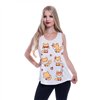 Vestes Femme CUTE FOX Blanc