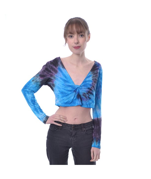 Tops Femme CHLOE CROP Bleu