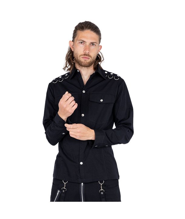 Chemises Homme CONAN Noir