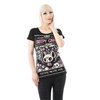 Tee Shirts Femme CREEPY CANDY T Noir