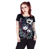 Tee Shirts Femme CAT DEMON T Noir