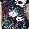 Tee Shirts Femme CAT DEMON T Noir