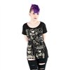 Tee Shirts Femme CERTIFIED INSANE T Noir