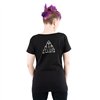 Tee Shirts Femme CERTIFIED INSANE T Noir