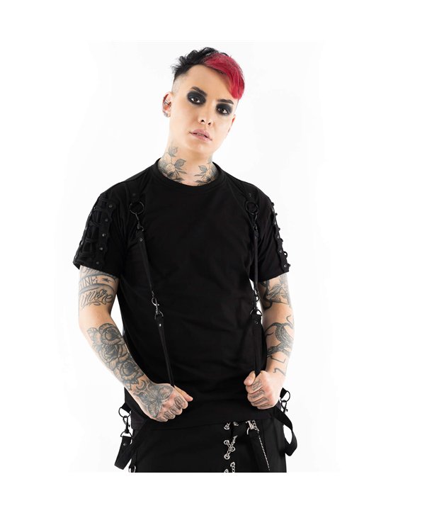 Polos Homme DEATH ANGEL Noir
