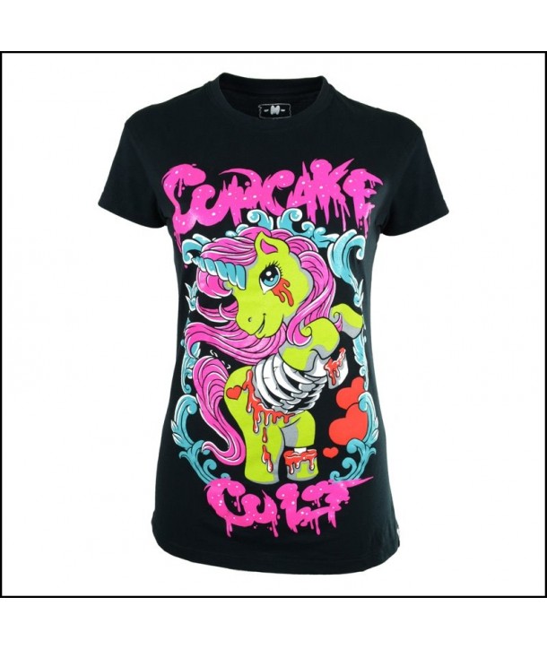 Tee Shirt Cupcake Cult Zombie Pony