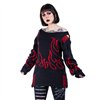 Pulls Femme DEPTHS OF HELL Noir / Rouge