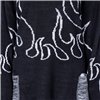 Pulls Femme DEPTHS OF HELL Noir / Blanc