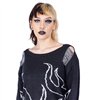 Pulls Femme DEPTHS OF HELL Noir / Blanc