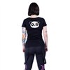 Tee Shirts Femme DEATH METAL PANDA T Noir