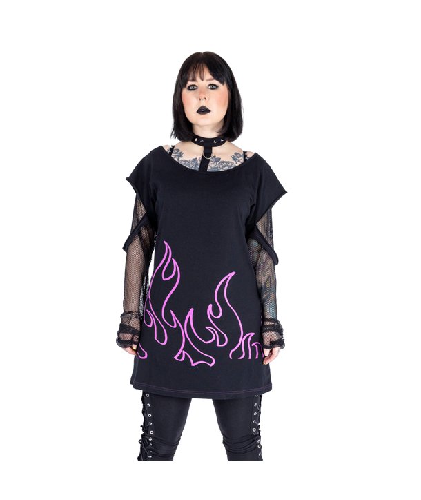 Tops Femme DEPTHS OF HELL Noir