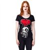 Tee Shirts Femme EXPLOSIVE KILLER LOVE T Noir