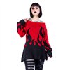 Pulls Femme FLAMETHROWER Rouge