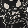 Tee Shirts Femme GAME OVER T Noir