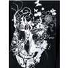Tops Femme GRUNGE SKULL Noir
