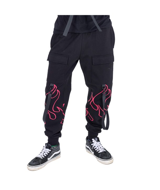 Pantalons Homme HELLFIRE Noir