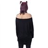 Tops Femme HEART SPLATTER Noir