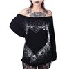 Tops Femme HEART SPLATTER Noir