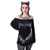 Tops Femme HEART SPLATTER Noir