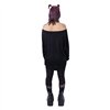Tops Femme HEART SPLATTER Noir