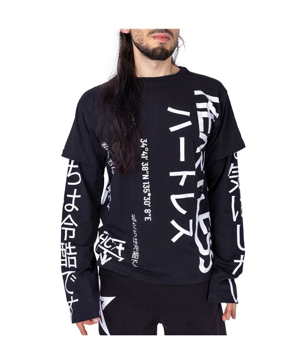 Polos Homme HEARTLESS SYNDICATE Noir