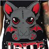 Tee Shirts Femme I BITE T Noir