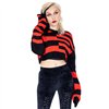 Pulls Femme LAYLA Noir / Rouge