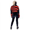 Pulls Femme LAYLA Noir / Rouge