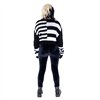 Pulls Femme LAYLA Noir / Blanc