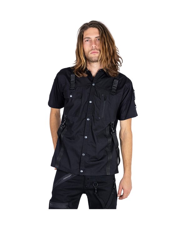Chemises Homme LEONIDAS Noir