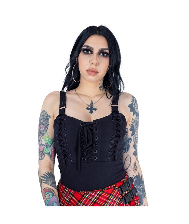 Tops Femme MALEVOLENCE Noir