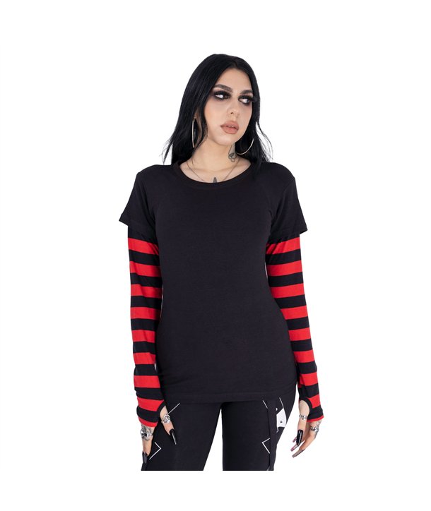 Tops Femme MENACE Noir