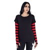 Tops Femme MENACE Noir
