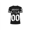 Tee Shirts Femme MOON KITTY T Noir