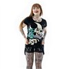 Tee Shirts Femme MOON PLUSHIE T Noir