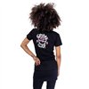 Tee Shirts Femme MOON SKULL T Noir