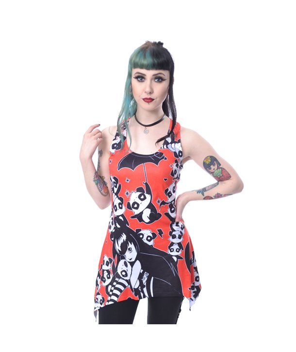 Vestes Femme MISS PANDA Rouge