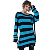 Pulls Femme ORIANA Noir / Bleu