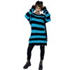 Pulls Femme ORIANA Noir / Bleu
